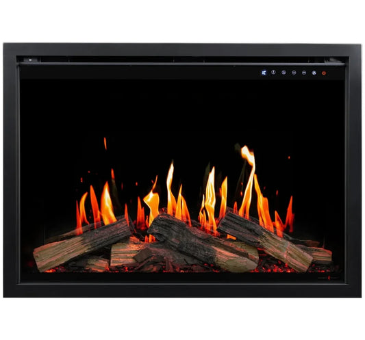 Modern Flames Orion Traditional 36" Smart Electric Fireplace with Built-In and Insert Installation