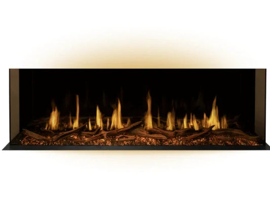 Modern Flames Orion Multi 60" Heliovision Built-in/Wall Mounted Virtual Linear Electric Fireplace
