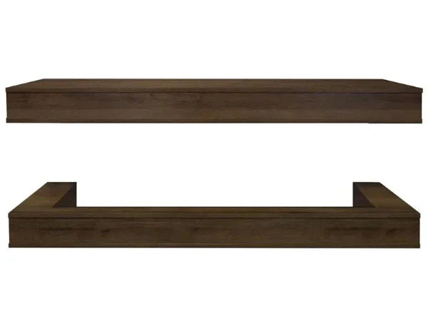 Modern Flames Coastal Sand Studio Suite Premium Wall Mounted Cabinet for 80" Landscape Pro Multi Fireplace