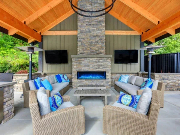 Modern Flames Landscape Pro 44" Multi-Sided Built-in Linear Electric Fireplace