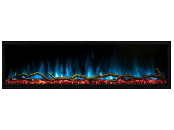 Modern Flames Landscape Pro Slim 96" Built-in Linear Electric Fireplace