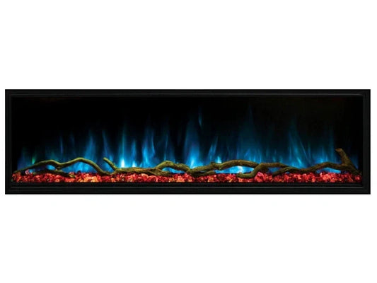 Modern Flames Landscape Pro Slim 96" Built-in Linear Electric Fireplace
