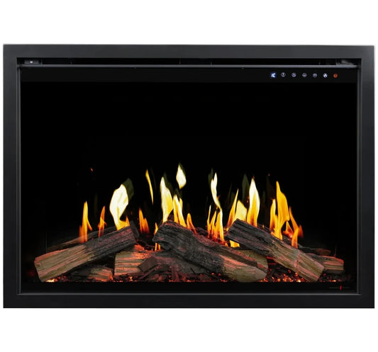 Modern Flames Orion Traditional 30" Smart Electric Fireplace with Built-In and Insert Installation