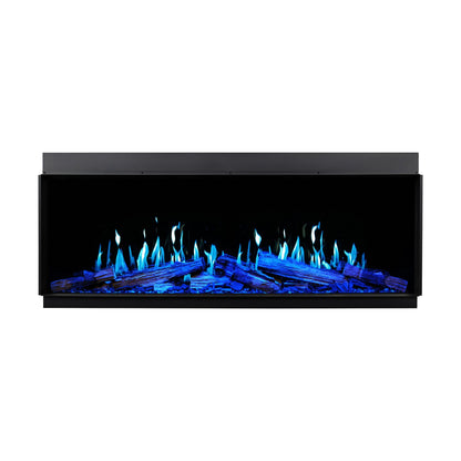 Modern Flames Orion Multi 52" Heliovision Smart Virtual Fireplace with Multi-View Built-In and Wall-Mount Design