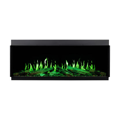 Modern Flames Orion Multi 52" Heliovision Smart Virtual Fireplace with Multi-View Built-In and Wall-Mount Design