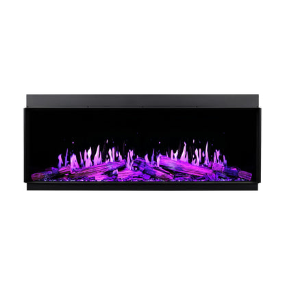 Modern Flames Orion Multi 52" Heliovision Smart Virtual Fireplace with Multi-View Built-In and Wall-Mount Design
