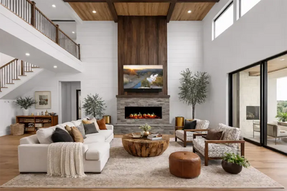 Modern Flames Orion Multi 52" Heliovision Smart Virtual Fireplace with Multi-View Built-In and Wall-Mount Design
