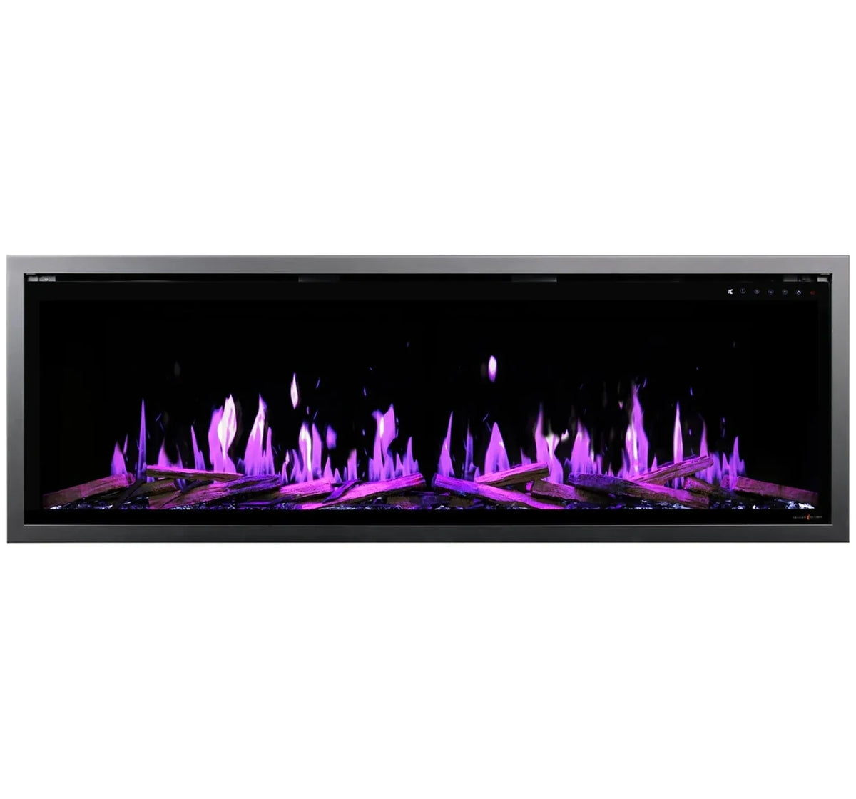 Modern Flames Orion Slim V2 60" Smart Electric Fireplace with Built-In, Recessed and Wall-Mount Installation