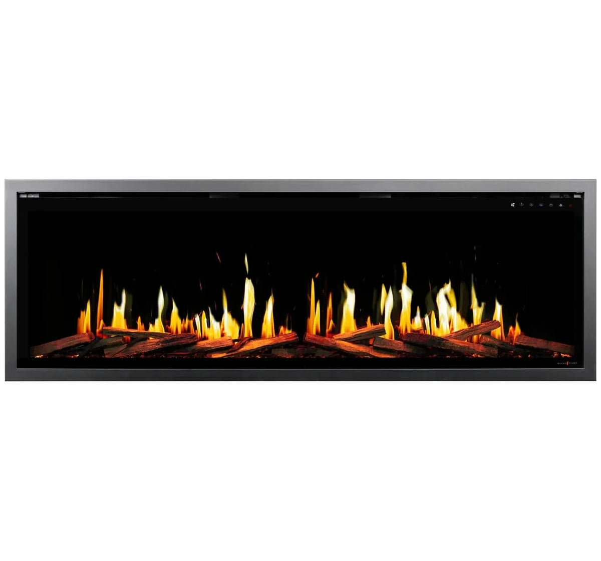 Modern Flames Orion Slim V2 60" Smart Electric Fireplace with Built-In, Recessed and Wall-Mount Installation