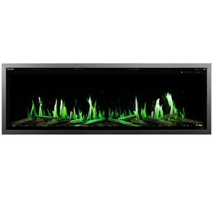 Modern Flames Orion V2 Slim 76" Heliovision Virtual Smart Built-In Electric Fireplace