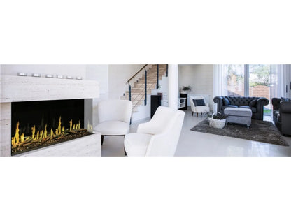 Modern Flames Orion Multi 120" Heliovision Built-in/Wall Mounted Virtual Linear Electric Fireplace