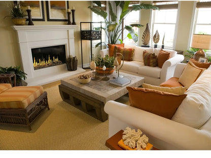 Modern Flames Orion Multi 120" Heliovision Built-in/Wall Mounted Virtual Linear Electric Fireplace