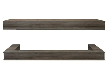 Modern Flames Coastal Sand Studio Suite Premium Wall Mounted Cabinet for 80" Landscape Pro Multi Fireplace