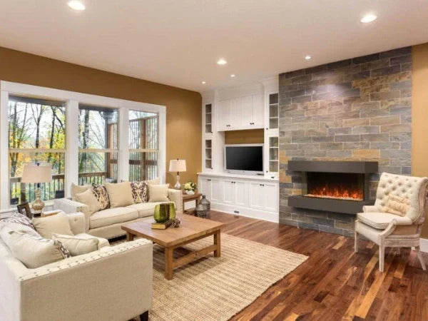 Modern Flames Ready to Finish Studio Suite Premium Wall Mounted Cabinet for 44" Landscape Pro Multi Fireplace