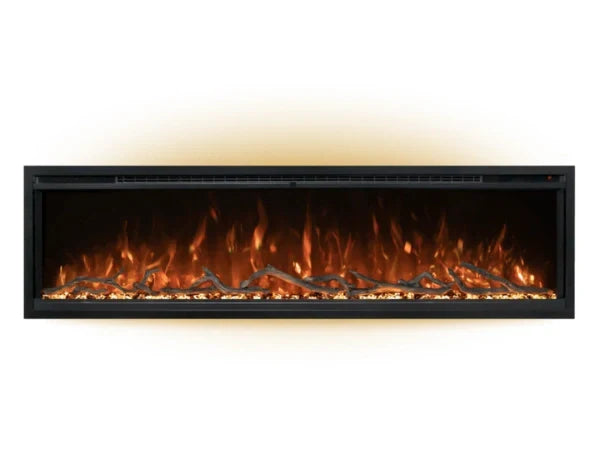 Modern Flames Spectrum Slimline 74" Built-in/Wall Mounted Linear Electric Fireplace