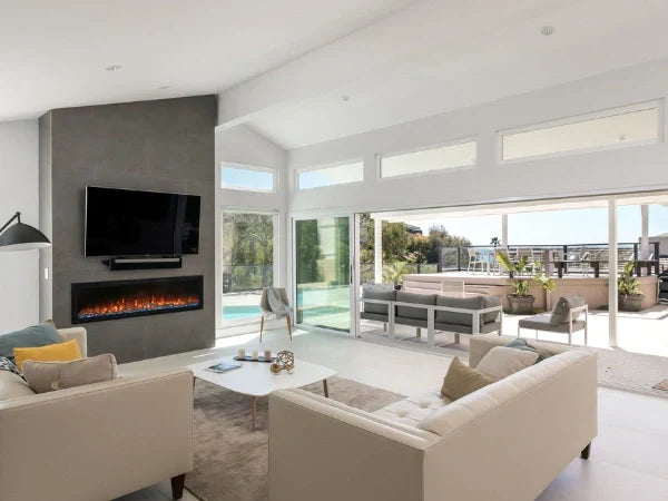 Modern Flames Spectrum Slimline 50" Built-in/Wall Mounted Linear Electric Fireplace