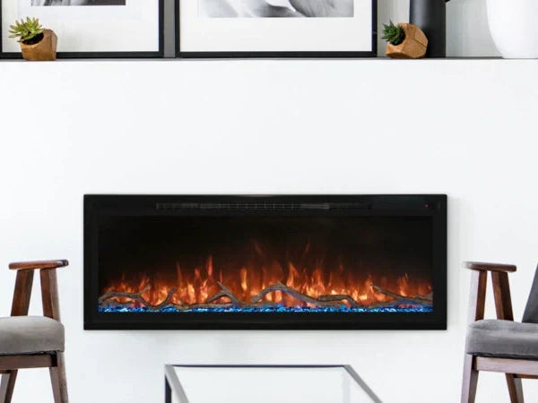Modern Flames Spectrum Slimline 50" Built-in/Wall Mounted Linear Electric Fireplace