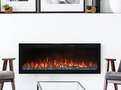 Modern Flames Spectrum Slimline 50" Built-in/Wall Mounted Linear Electric Fireplace
